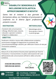 Volantino formazione ATS