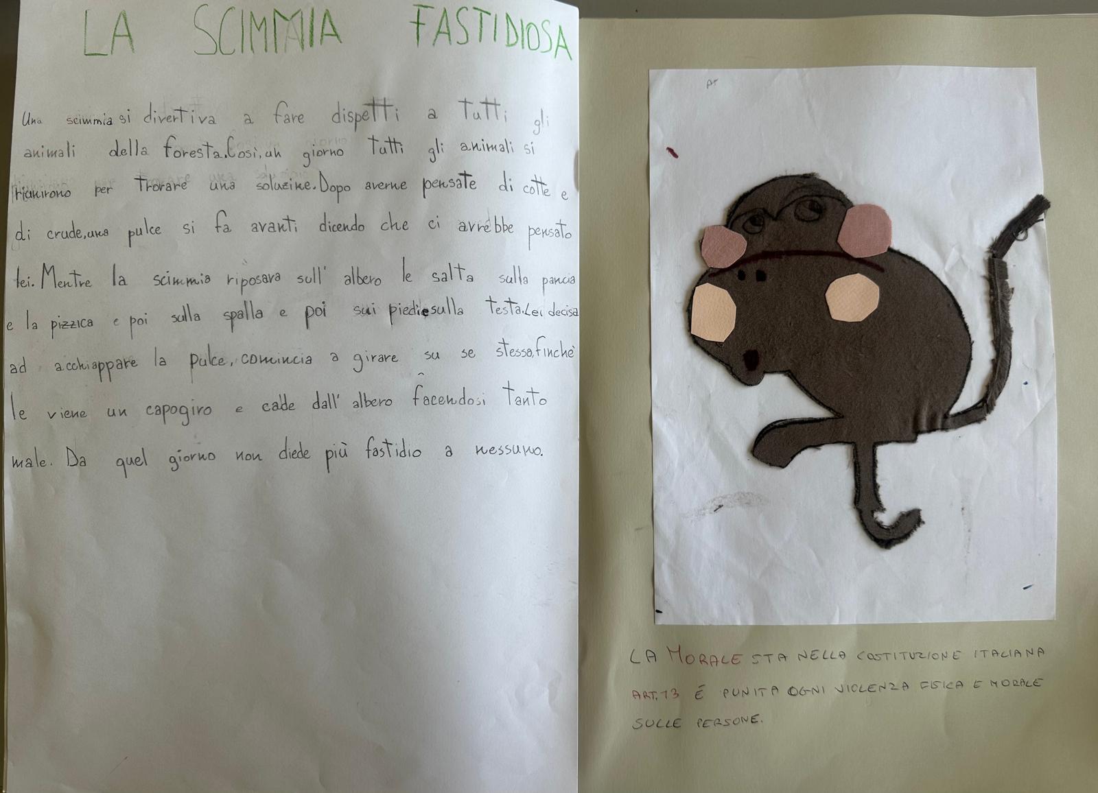 La scimmia fastidiosa