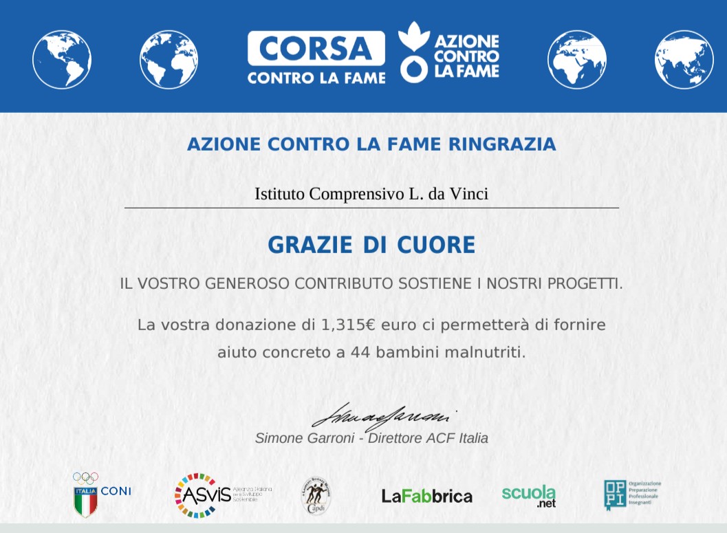 Corsa contro la fame.