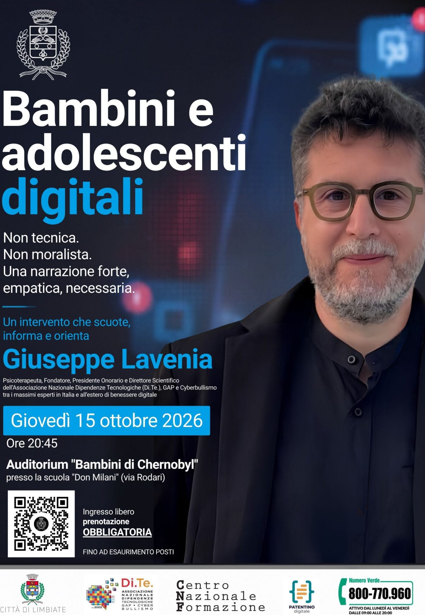 Invito all'incontro formativo 